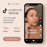 LUNE Collagen Night Mask – lifestyle skincare routine
