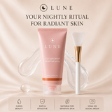 LUNE Collagen Night Wrapping Mask – product jar